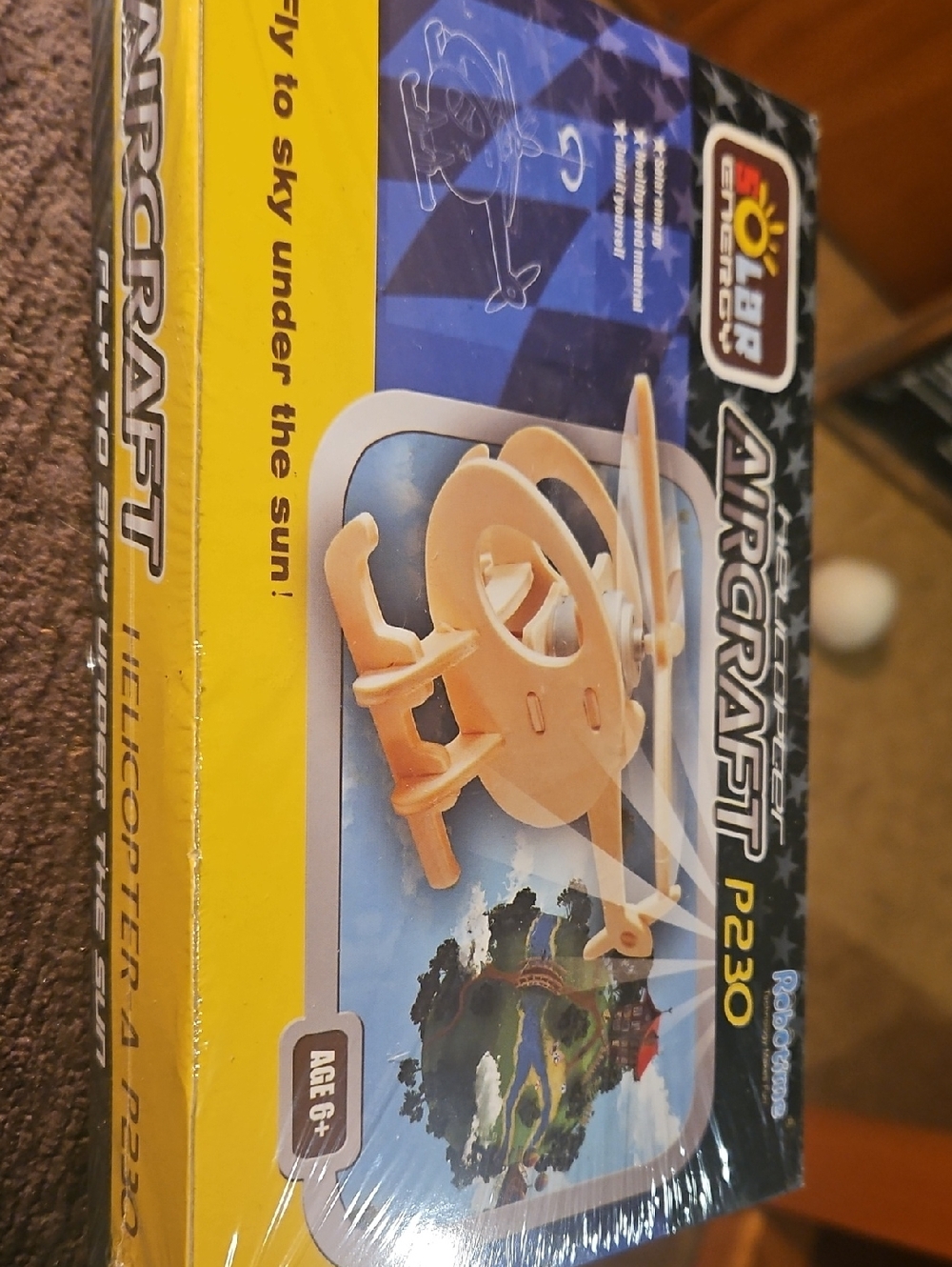 Craft P230 Yellow Toy Helicopter Model